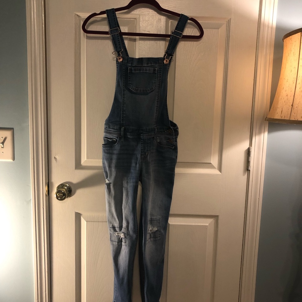 Abercrombie kids girls overalls
